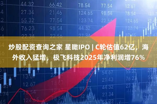 炒股配资查询之家 星瞰IPO | C轮估值62亿，海外收入猛增，极飞科技2025年净利润增76%